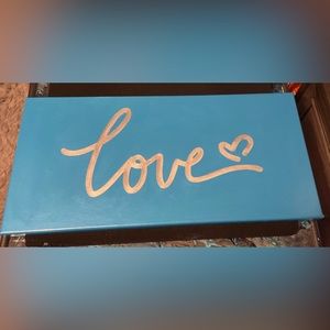 Handmade canvas wall art